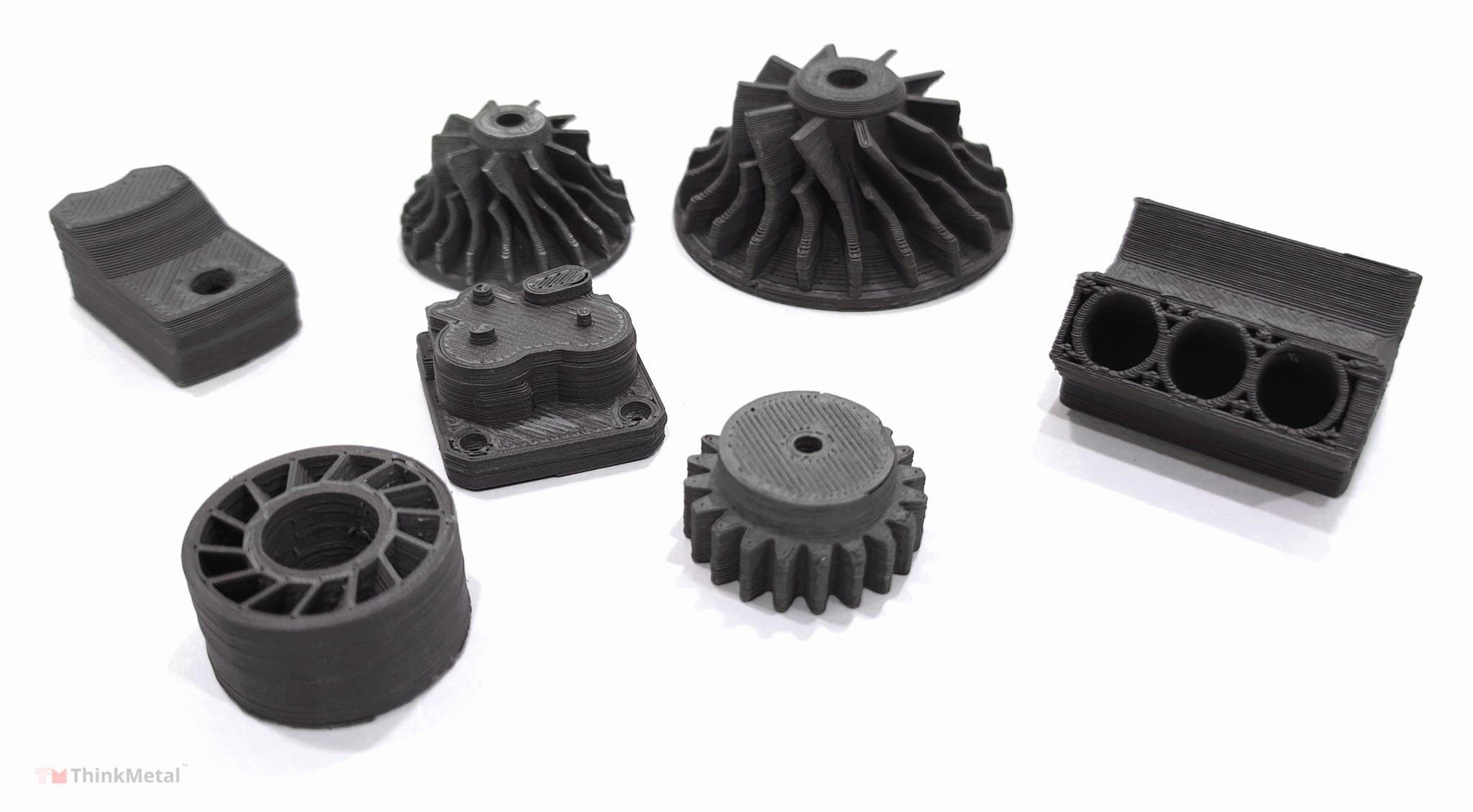 Green parts 3D printed on ThinkMetal™ systems