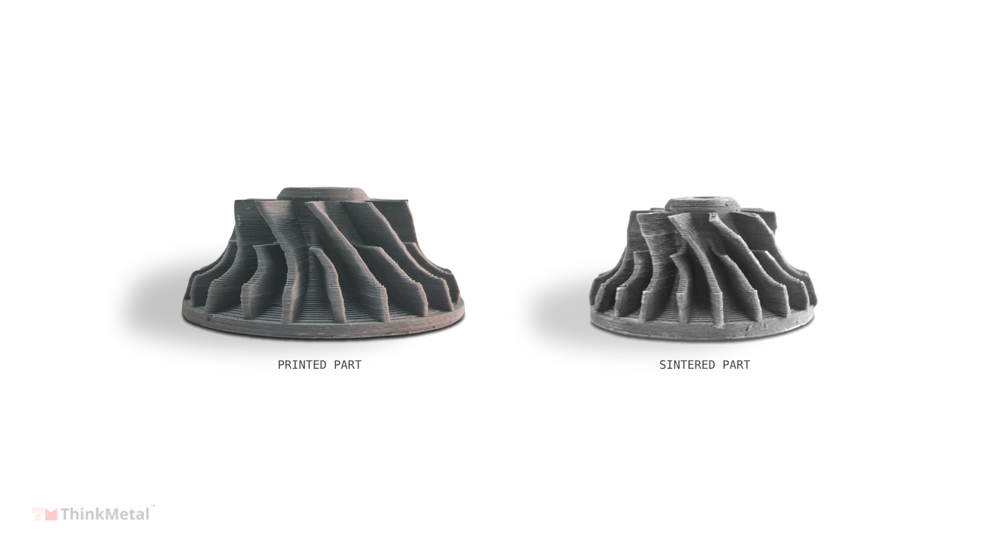 Impeller 3D printed on ThinkMetal™ systems